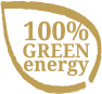 100% Green Energy